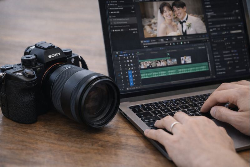 エンドロールの編集画面