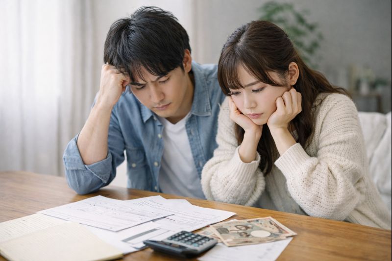 値段が高くて悩む新郎新婦